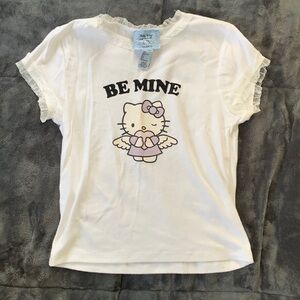 Hello kitty and friends crop top